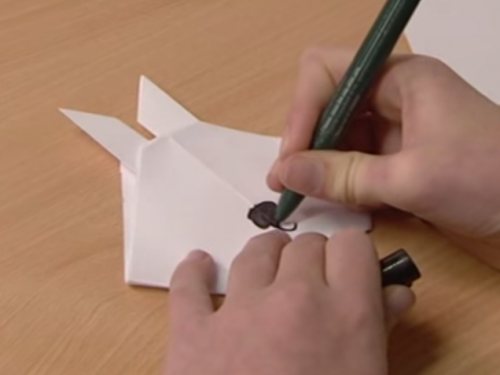 Origami Konijn (Filmpje)
