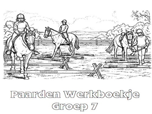 Paarden Werkboekje Groep 7