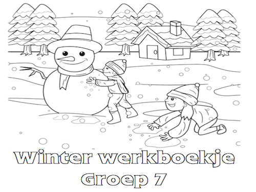 Winter Werkboekje Groep 7