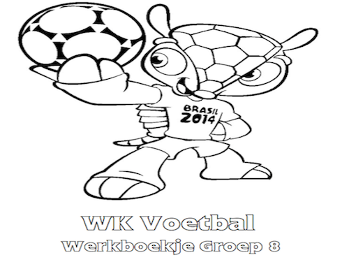 WK Voetbal Werkboekje Groep 8