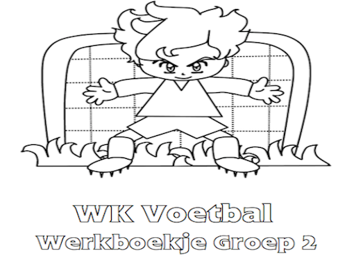 WK Voetbal Werkboekje Groep 2