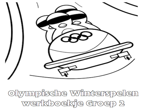 Olympische Winterspelen Werkboekje Groep 2
