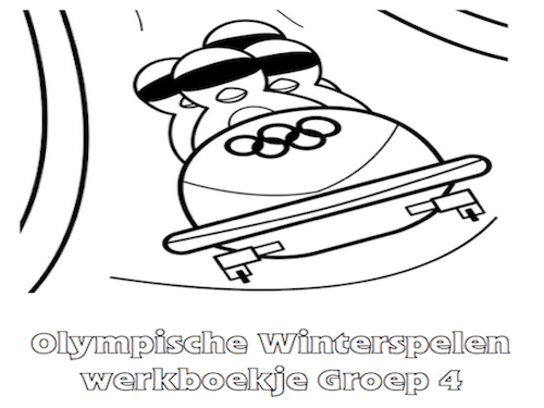 Olympische Winterspelen Werkboekje Groep 4
