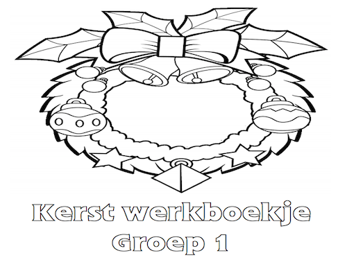 Kerst Werkboekje Groep 1