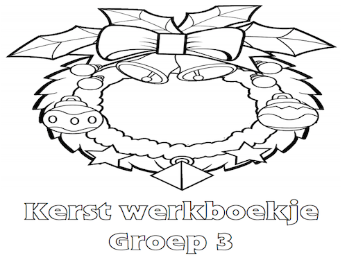 Kerst Werkboekje Groep 3