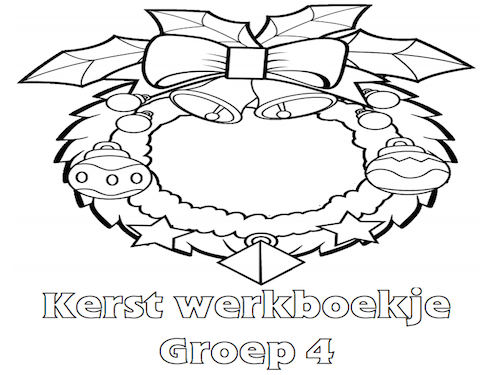 Kerst Werkboekje Groep 4