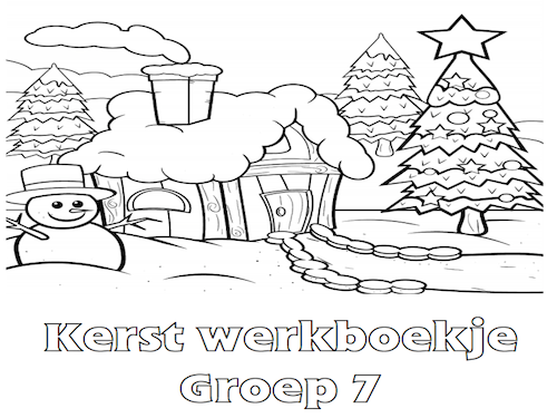 Kerst Werkboekje Groep 7