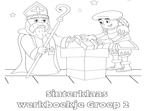 Sinterklaas Werkboekje Groep 2