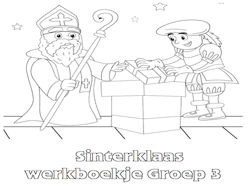 Sinterklaas Werkboekje Groep 3