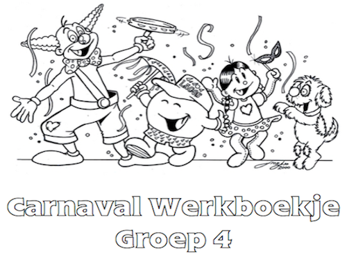 Carnaval Werkboekje Groep 4