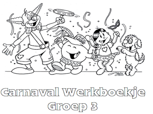 Carnaval Werkboekje Groep 3