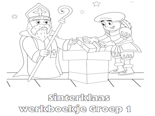 Sinterklaas Werkboekje Groep 1