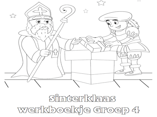 Sinterklaas Werkboekje Groep 4