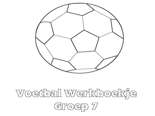 Voetbal Werkboekje Groep 7