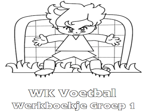 WK Voetbal Werkboekje Groep 1