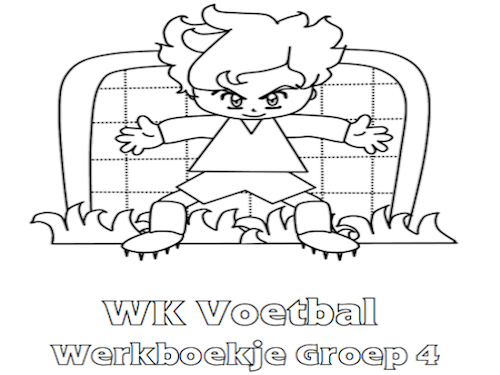 WK Voetbal Werkboekje Groep 4