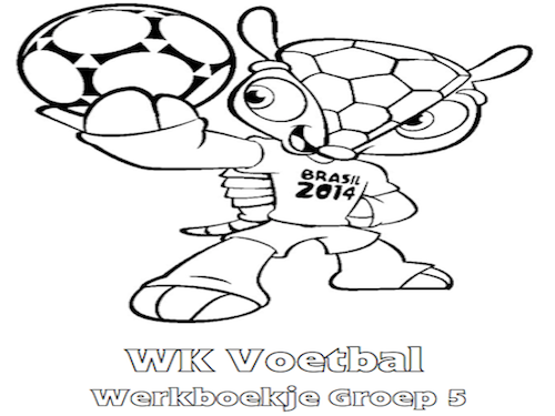 WK Voetbal Werkboekje Groep 5