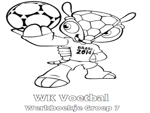 WK Voetbal Werkboekje Groep 7