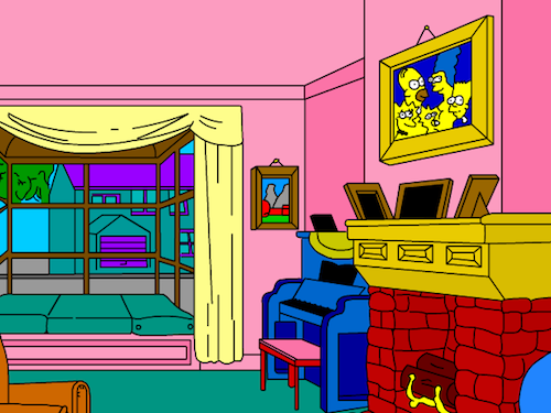 Simpsons Huis (Oud) (Spelletje)