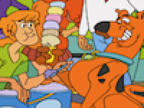 Scooby Doo Puzzel (Spelletje)