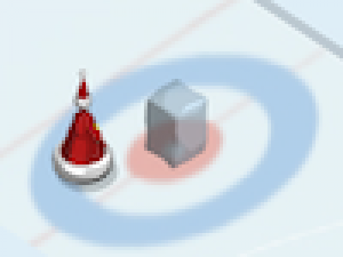 Kerst Curling (Spelletje)