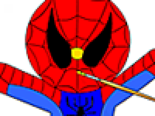 Spiderman Kleurplaat (Spelletje)