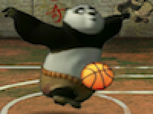 Kung Fu Panda Basketbal (Spelletje)
