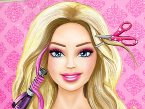 Barbie bij de Kapper (Oud) (Spelletje)