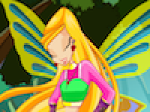 Winx Club Stella Aankleden (Spelletje)