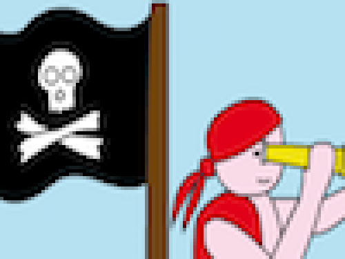Piraten Kleurplaat (Spelletje)