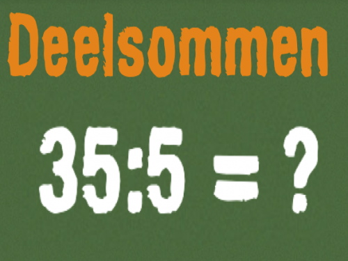 Deelsommen (Nieuw) (Spelletje)