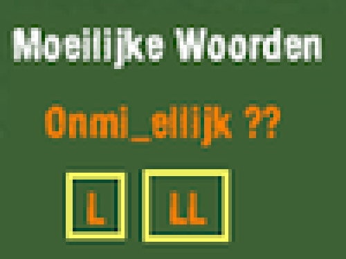 Moeilijke Woorden (Spelletje)