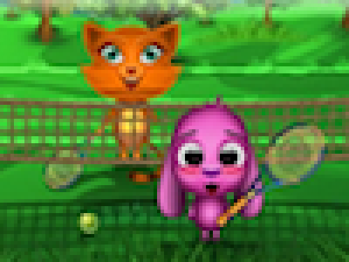 Dieren Tennis (Spelletje)