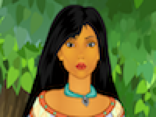 Pocahontas Aankleden (Spelletje)