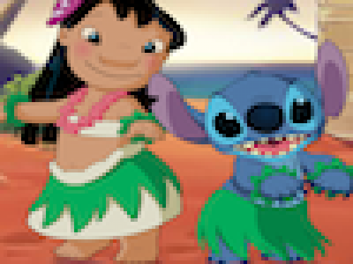 Dansen met Lilo en Stitch (Spelletje)