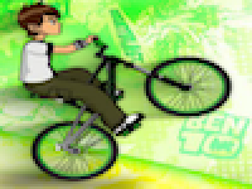 BMX'en met Ben 10 (Spelletje)