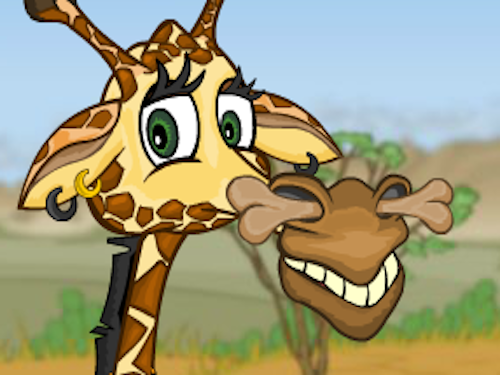 Giraffe als Held (Spelletje)