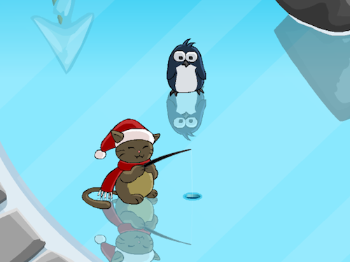 Pinguin Viswedstrijd (Spelletje)