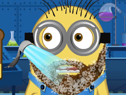 Minion Baard Knippen (Spelletje)