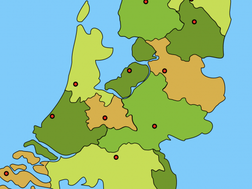 min Versterker Stuwkracht Hoofdsteden Nederland Topografie (Nieuw) (Spelletje) - Spelletjes spelen op  Minipret.nl