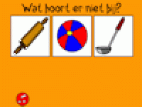 Wat hoort er niet bij (Spelletje)