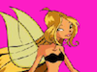 Winx Club Flora Aankleden (Spelletje)