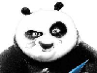 Kung Fu Panda Kleurplaat (Spelletje)