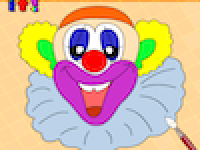 Clown Kleurplaat (Spelletje)