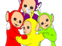 Teletubbie Kleurplaat (Spelletje)