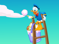 Donald Duck als IJscoman (Spelletje)