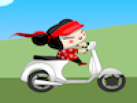 Pucca op de Scooter (Spelletje)