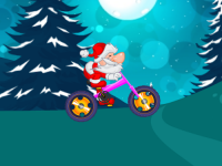 Fietsen met de Kerstman (Spelletje)