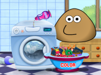 Wassen met Pou (Spelletje)