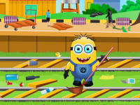 Minion Ruimt Station Op (Spelletje)